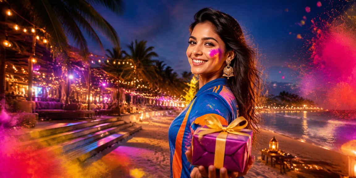 Festival celebration near cricket betting venue in Goa