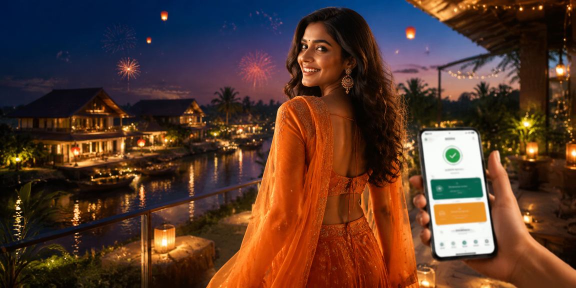 Mobile payment and registration on a smartphone in India
